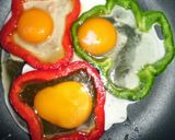 Foto do passo 1 de Ovos em rodelas de Pimento e Cavalas