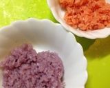 A picture of step 1 of Easy Elmo Character Bento.