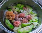 絲瓜干貝粥的食譜步驟3照片