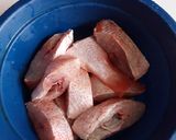Foto langkah ke 1 dari resep Ikan kakap merah goreng bumbu.