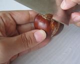 A picture of step 3 of Classic Chestnuts Simmered in Inner Skins.