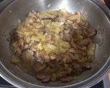 Foto del paso 4 de la receta: 260. Pollo relleno con manzana y champiñones