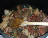A picture of step 2 of Beef and Dumpling Stew.