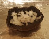 A picture of step 3 of Portobello Cap Pizza - No-carb / Vegetarian.