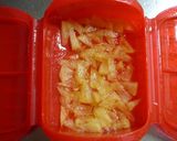 A picture of step 4 of Apple Pie with Steamed Apples Made in a Silicone Steamer.
