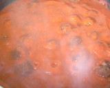 Foto del paso 6 de la receta: Macarrones con albondiguillas en salsa de tomate y berenjena