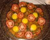 A picture of step 8 of Portuguese Baked Eggs.