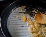 A picture of step 3 of spinach in bechamel sauce.