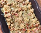 Une image de l'étape 12 de LASAGNES PESTO-POULET-POIVRONS.