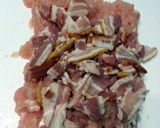 A picture of step 1 of Chicken With Bacon Mini Burger In Hoisin Sauce.