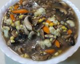Foto langkah ke 6 dari resep Tumis Jamur Kancing.