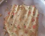 A picture of step 2 of Alo keema veg sandwich.