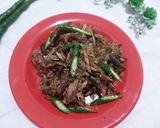 Foto langkah ke 6 dari resep 155 》Oseng Ikan Asap Cabai Ijo Ala Lamongan-Asli Bikin Nagih 😋.