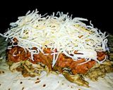 A picture of step 12 of Mike's Green Chimichangas & Green Chile Sauce.