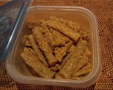 A picture of step 6 of Tataki Gobo - Pounded Burdock Root With Sesame Sauce.