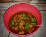 Foto langkah ke 4 dari resep Ayam Buncis Saos Pedas.