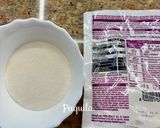 Foto del paso 3 de la receta Vasitos de Gelatina sabor Maracuyá con Uvas 🍇