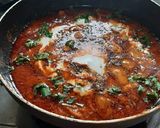 A picture of step 8 of Dhaba style spicy kadai paneer.