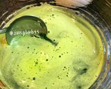 Hình bước làm 5 của món Chè Thạch Lá Dứa Trân Châu Nho Vừng 🍹