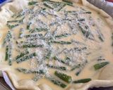 Une image de l'étape 6 de Tarte aux asperges.