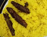 صورة لخطوة 7 من وصفة رز كباب 🌝💞