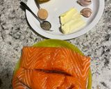 Foto langkah ke 1 dari resep Grilled Salmon saus lemon butter.