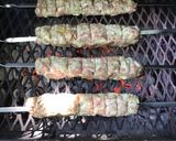 A picture of step 3 of California Farm Koobideh Kebab.