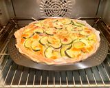 Foto del paso 8 de la receta Pastel con calabacín y salchichas “sin glúten”(Cake with zucchini and “gluten-free” sausages)
