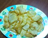 A picture of step 7 of Crunchy potato crisps #festivecontest kakamega #authormarathon.