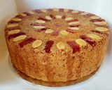 A picture of step 4 of Almond Cake 🥮🥮.