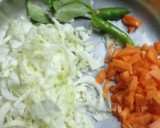 முட்டைகோஸ் கேரட் பொரியல் (Muttaikosh carrot poriyal recipe in tamil) ரெசிபி ஸ்டேப் 1 புகைப்படம்