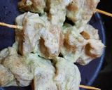 A picture of step 3 of Malai Boti.