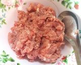 Hình bước làm 1 của món Canh rau cần đậu hủ trứng nấm rơm