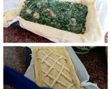 Foto del paso 5 de la receta: Pastel de espinacas y langostinos