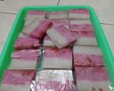 Foto langkah ke 4 dari resep Es Gabus Strawbery.