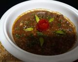 A picture of step 5 of Chana daal gosht.