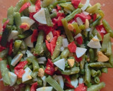 Foto del paso 3 de la receta: Ensalada de judías verdes y piquillos con huevo 🥗🥚