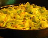 A picture of step 5 of Vegetable Pancake/uthappam and Apple THOKKU (tiffin recipe).