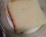 Foto langkah ke 2 dari resep Setup roti tawar vla keju chocochips.