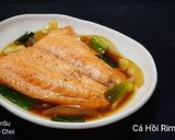 Hình bước làm 4 của món Cá Hồi Rim Nước Tương 연어간장조림