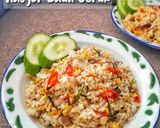 Foto langkah ke 4 dari resep Nasi Goreng Daun Jeruk.