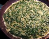 Foto del paso 5 de la receta Tortilla de espinacas y cebolla