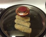 A picture of step 1 of Grilled Sausage Fried Egg And Cheese.