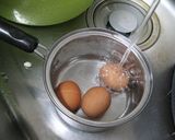 A picture of step 2 of Soft-Set Seasoned Eggs with Okonomiyaki Sauce.
