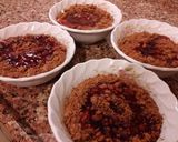 A picture of step 5 of Cherry juice pudding with chocolate biscuits.