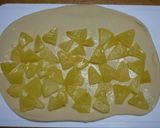 A picture of step 5 of Microwave-simmered Apples in Apple Bread.