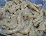 A picture of step 1 of Easy and Tasty! Teriyaki Konnyaku for Dieters.