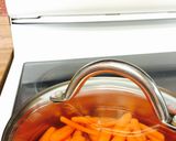 A picture of step 1 of Caramelized Carrots.