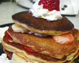 Foto del paso 3 de la receta: Tortitas con fruta y nata