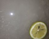 A picture of step 1 of Turkish Mahalabia.